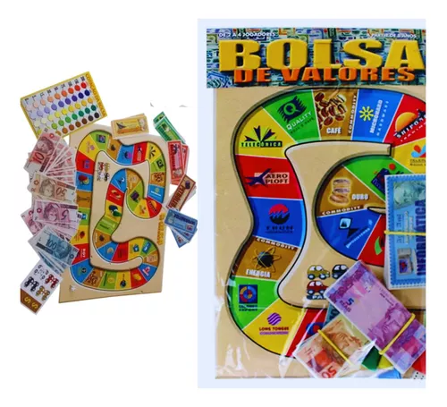 Jogo de Tabuleiro Educativo - Bolsa de Valores