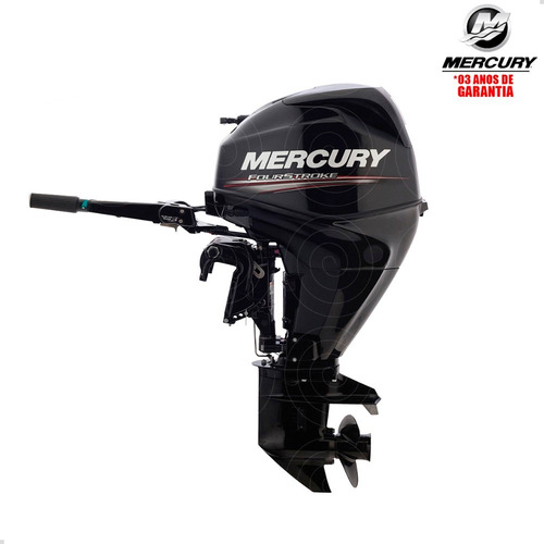 Motor De Popa Mercury 4 Tempos 25hp M Efi Pessoa Física
