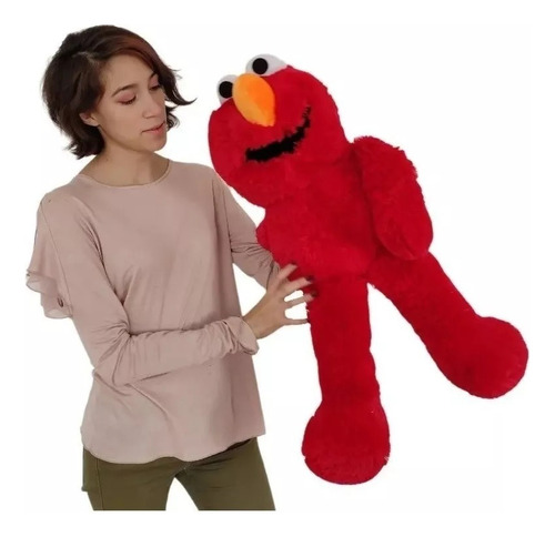 Peluche Elmo De Plaza Sésamo Excelente Calidad