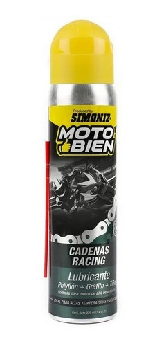 Lubricante De Cadenas Racing Motobien 220ml