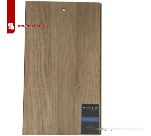 Imagen 2 de 6 de Piso Laminado Teknostep Brandstorm Mapleton 7mmtextura Bisel