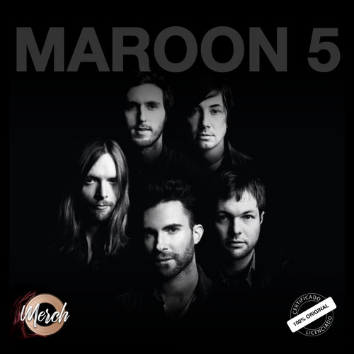 Camiseta Oficial Maroon 5 World Tour 2020