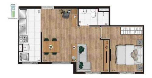 Imagem 5 de 30 de Apartamento À Venda, 41 M² Por R$ 263.200,00 - Vila Nova Cachoeirinha - São Paulo/sp - Ap0767