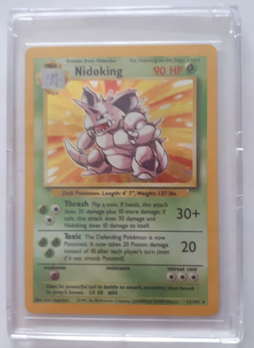 Pokemon Tcg Nidoking - 11/102 - Holo Unlimited