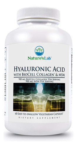 Nature's Lab Hyaluronic Acid With Biocell Collagen And Msm,