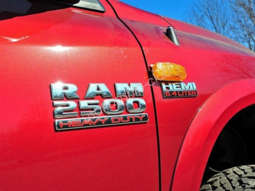 Imagen 3 de 5 de 2 X Oem Mate Negro Dodge Ram 2500 Heavy Duty Emblema Insigni