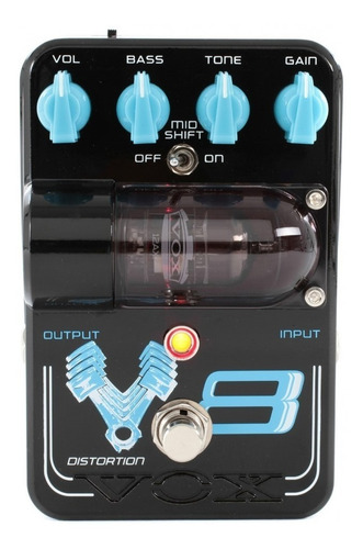 Pedal Distorsión Para Guitarra Vox V8 Distortion V8ds