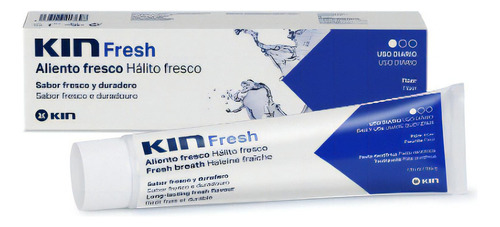 Creme Dental Kin Fresh 155g - Hálito Fresco