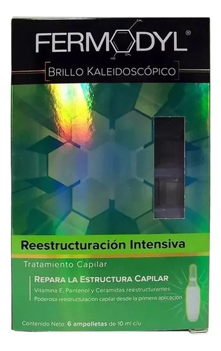 Tratamiento Capilar Ampolletas Fermodyl 6 X 10 Ml C/u