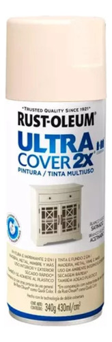 Aerosol Ultra Cover 340ml Rust Oleum Blanco Satinado - Umox