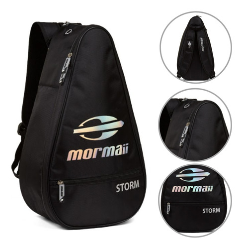 Raqueteira Beach Tennis Storm Ii Em Pu 3 Raquetes Mormaii