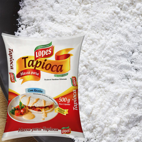 Massa De Tapioca Lopes 1kg