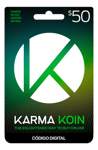 Gift Card Karma Koin Código Digital