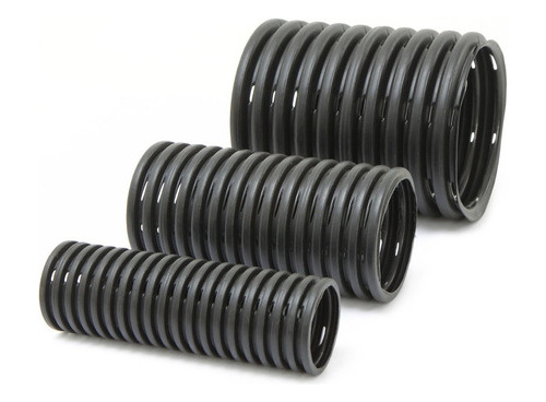 Tubo Dreno Corrugado 2.1/2 Pol - Rolo 50m