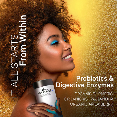 Vitaminas Para El Cabello Codeage 10000 Mcg De Biotina, Quer