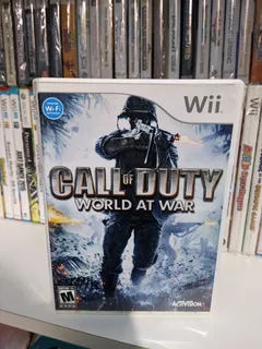 Call Of Duty World At War Nintendo Wii Americano