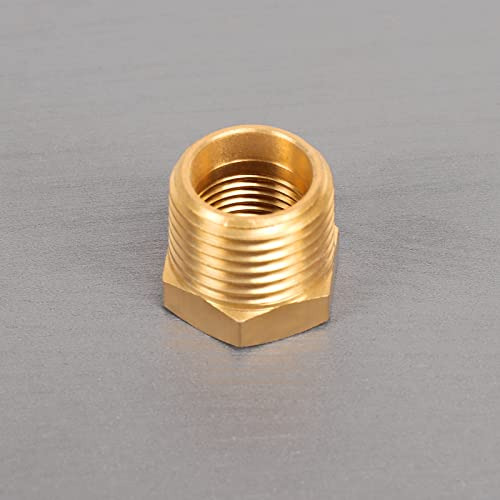 Adaptador De Tubo De Latón Winmien, Sin Reducción Hexagonal