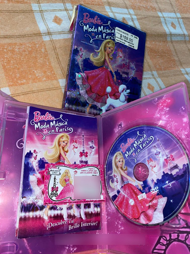 Peliculas Barbie Paris, Adas Y Mosqueteras. Kung Fu Panda 2. (Usado)