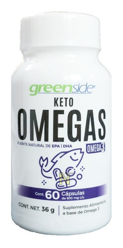 Keto Omegas (60 Caps) Greenside