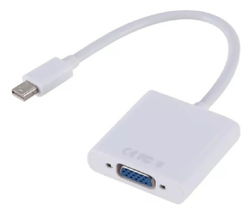 Adaptador Mini Displayport A Vga De Mac A Tv Lcd, Proyector