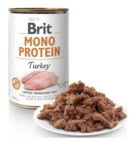 Brit Care Mono Protein Pavo Pack 6 Unidades