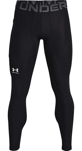 Under Armour Leggings Armour Heatgear Para Hombre, Negro (00