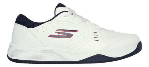 Tenis Skechers Viper Court Smash Blanco Hombre - 246072c/wnv