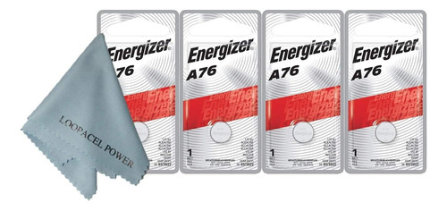 Energizer A76 Lr44 1.55v Button Cell Alkaline Batteries...