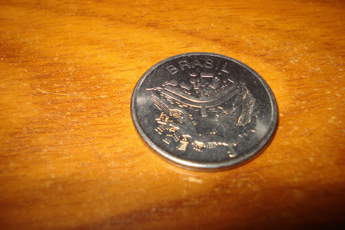 Moneda Brasil 50 Cruzeiros 1983 Km 594.1 (Usado)
