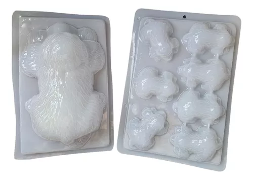 Jello Mold Plastic Molde Para Gelatina Temática Para Niños Huella Perro  Mascotas