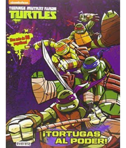 Tortugas Ninja - Libro De Actividades