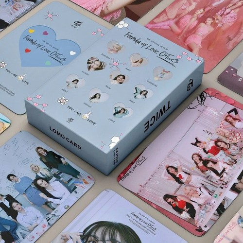 Set 54 Photocards - Lomo Card Kpop Twice Formula Of Love