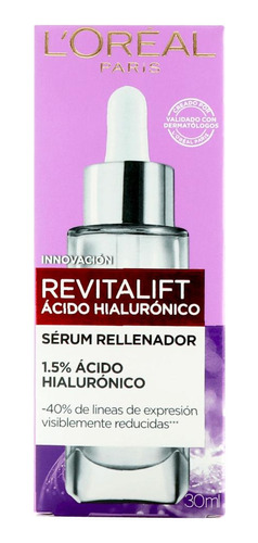 Serum Revitalift Ácido Hialurónico Antiarrugas 30ml