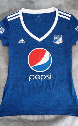 Camiseta adidas Millonarios Fc Colombia Original Mujer 2018