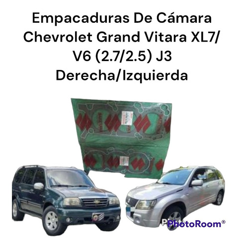 Empacaduras De Cámara Chevrolet Grand Vitara Xl7/v6 2.7/2.5