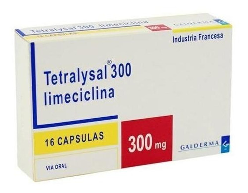 Tetralysal 300 Mg 16 Cápsulas