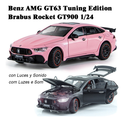 Benz Brabus Rocket Gt900 Miniautos Metal Colección Regalos