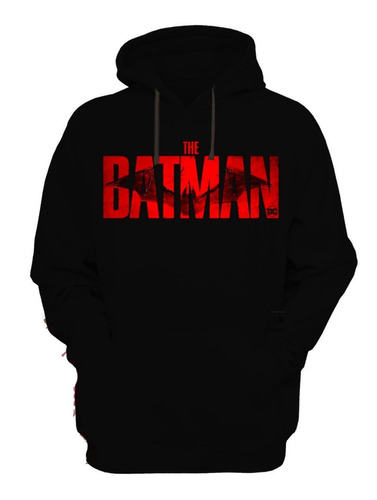 Sudadera  Negra The Batman Movie Series Retro Comic