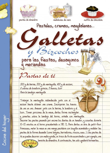 Libro Galletas Y Bizcochos