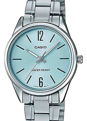 Relogio Casio Feminino Prata Ltp-v005d-2budf