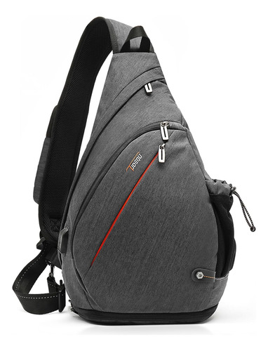 Bolso De Hombro Hombres, Mochila Cruzada 8 Bolsillos, 1...