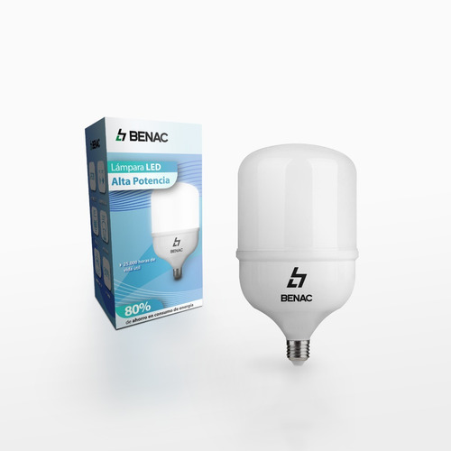 Lampara Led 80w Alta Potencia E27 Luz Fria Galponera 