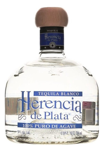 Tequila Herencia De Plata Blanco 750