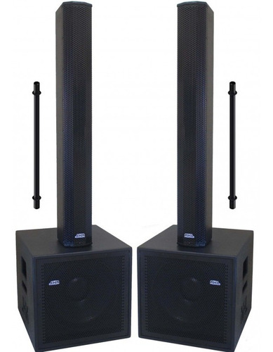 Alto-falante NHL Pro Sound VL2000 portátil preto