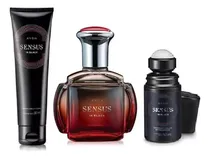 Comprar Avon Set De 3 Productos Fragancias Sensus In Black Para Él Volumen De La Unidad 100 Ml