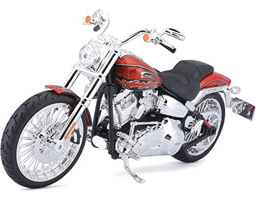 Moto Maisto Harley Davidson 2014 Cvo Breakout 1:12 Ofert! Color Naranja