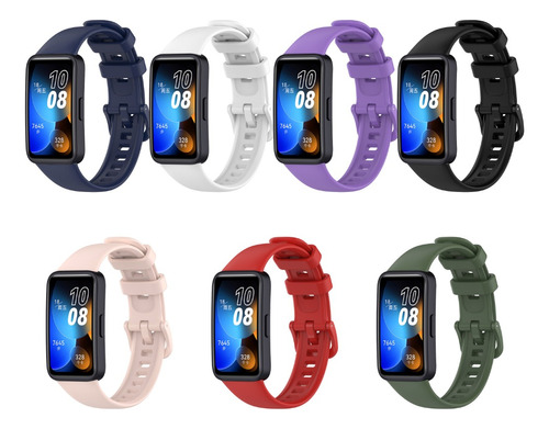 Correa De Silicona Para Huawei Band 8 Envío Rápido