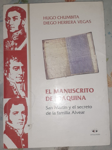 El Manuscrito De Joaquina Chumbita San Martin Y Flia Alvear