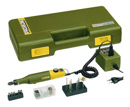 Kit Microrretifica Micromot 50/e - 28515 Proxxon - 220 V Cor Verde-escuro Potência 40 W 220V