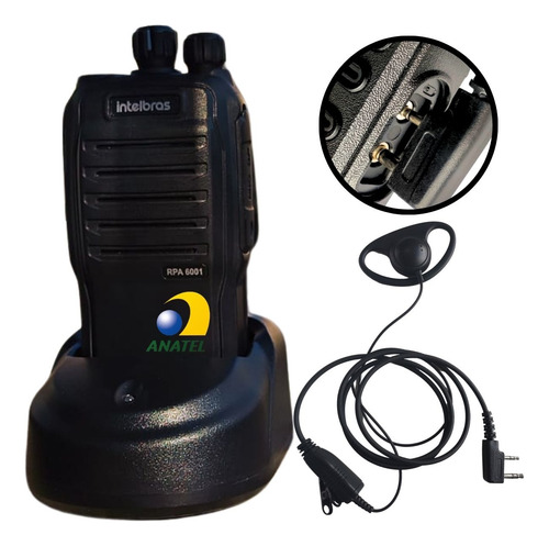 8 Rádio Intelbras Rpa6001 Alto Desempenho 8 Fone Resistente